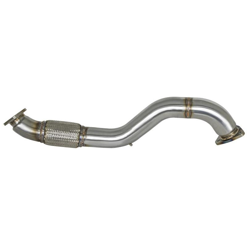 aFe Twisted Steel 3in Rear Down-Pipe/Mid Pipe 2017+ Honda Civic Type R I4 2.0L (t)-SR1 Performance