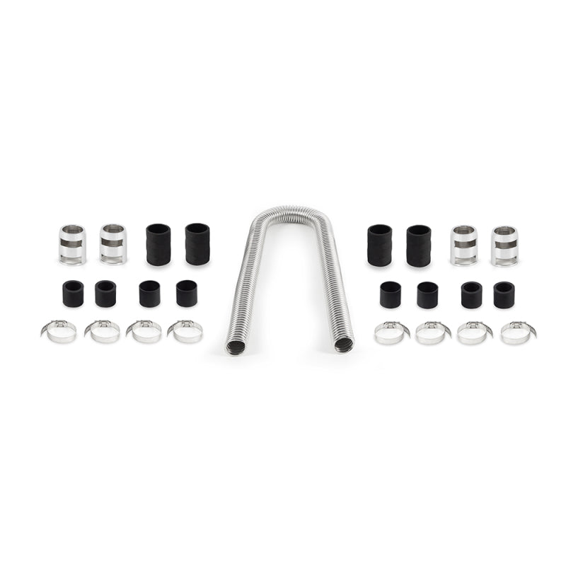 Mishimoto Universal Flexible Radiator 48in Hose Kit - Chrome-SR1 Performance