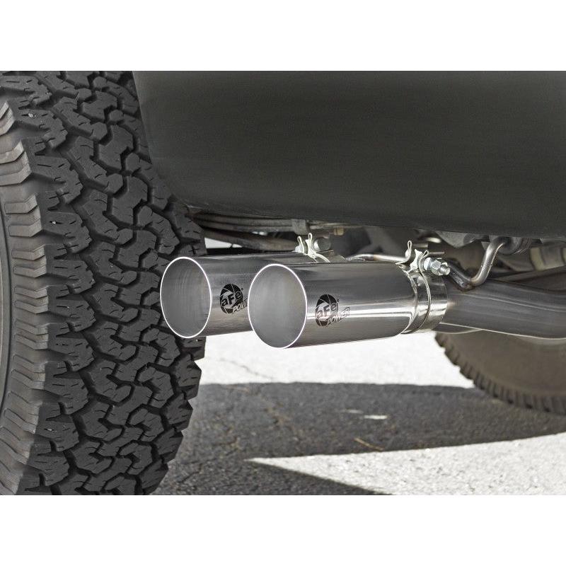 aFe Rebel Exhausts 3in SS Cat-Back 09-14 Ford F-150 4.6/5.0/5.4L w/ Polished Tips-SR1 Performance