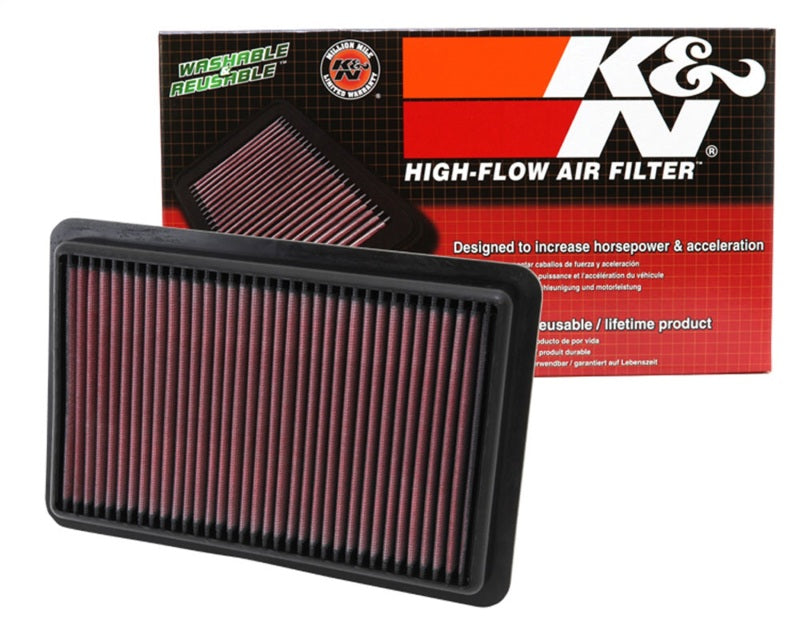 K&N Replacement Air Filter 12-13 Mazda 3 Skyactiv 2.0L / 13-14 Mazda CX-5 2.0L / 14 Mazda 6 2.5L-SR1 Performance