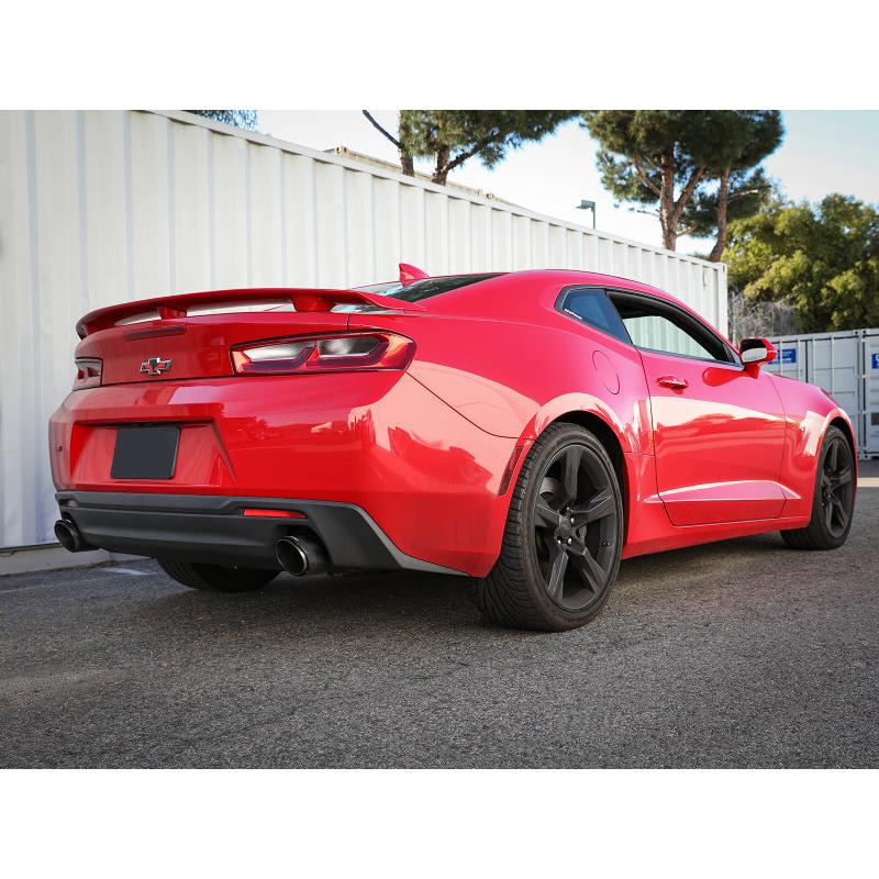 aFe POWER MACH Force-Xp 2.5in Axle-Back Exhaust System 16-20 Chevy Camaro SS V8 6.2L - Carbon Fiber-SR1 Performance