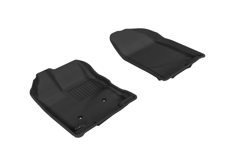 3D MAXpider 2007-2014 Ford Edge Kagu 1st Row Floormat - Gray-SR1 Performance