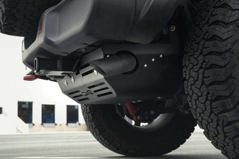 DV8 Offroad 20-22 Jeep Wrangler JL Diesel Rear Diff Skid Plate Part SPJL-05D