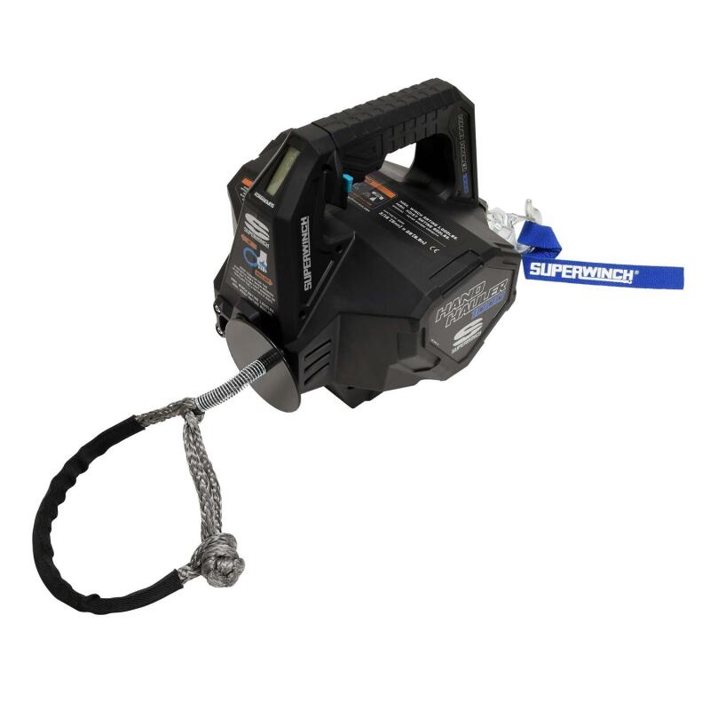 Superwinch Hand Hauler 1000 Winch 24 VDC 1000 lbs Line Pull Soft Shackle Rope End Safely-SR1 Performance