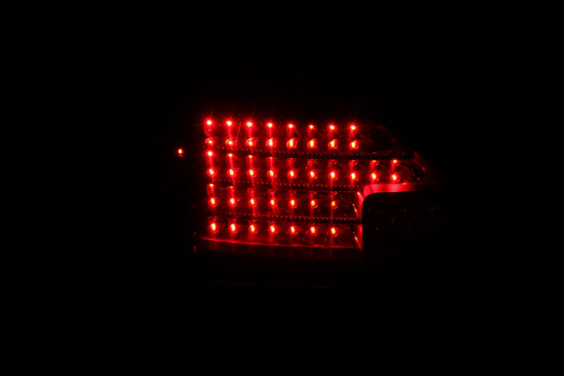 ANZO 2003-2005 Honda Accord LED Taillights Black-SR1 Performance