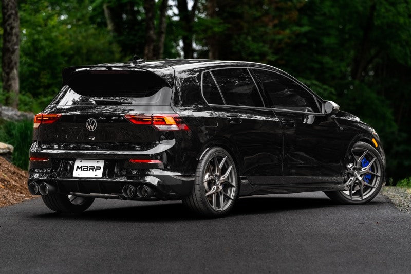 MBRP 2022 Volkswagen Golf R MK8 3in Cat-Back Quad Split Rear Valve Delete Exhaust-SR1 Performance