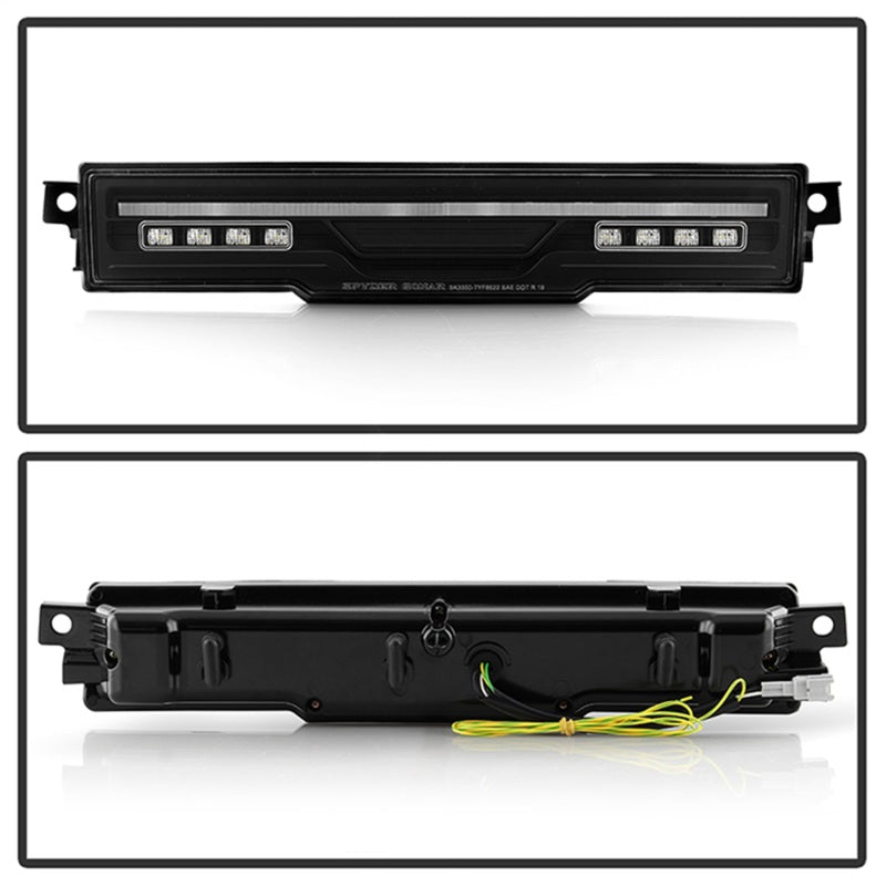 Spyder Apex 22-24 Toyota GR86/BRZ LED Rear Bumper Light w/ Fog Light - Blk (ALT-YD-TGR8622RRL-GR-BK)-SR1 Performance