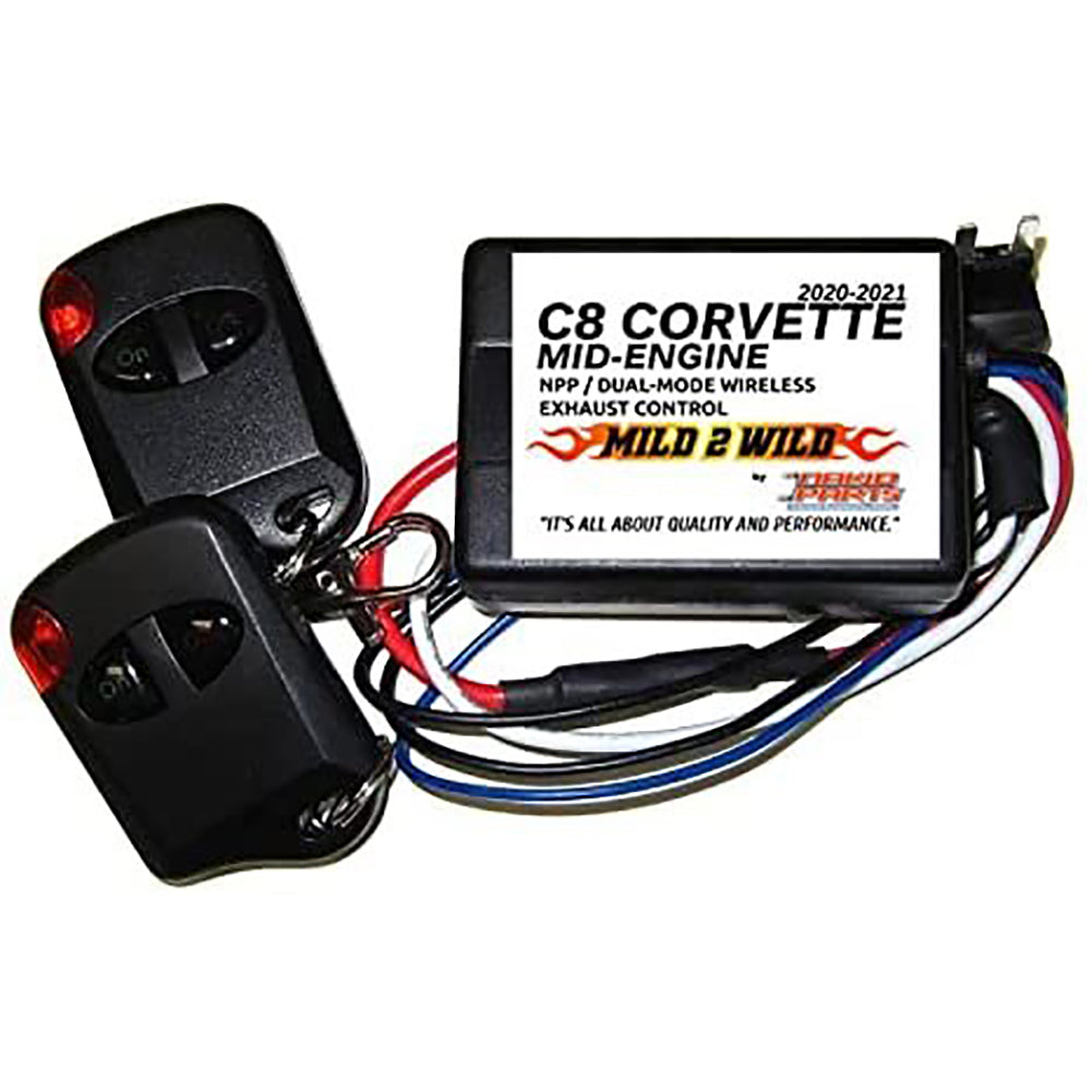 C8 Stingray, Z51 Corvette Mild2Wild Exhaust Control-SR1 Performance