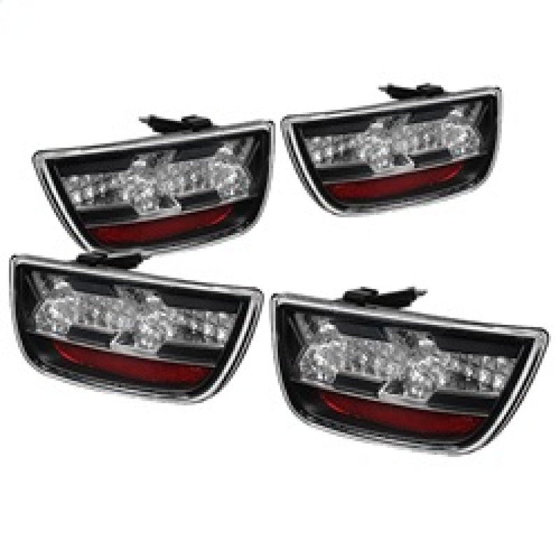 Spyder Chevy Camaro 10-13 LED Tail Lights Black ALT-YD-CCAM2010-LED-BK-SR1 Performance