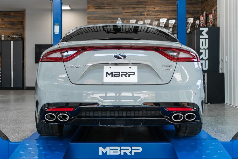 MBRP 2018+ Kia Stinger 3.3L RWD/AWD 2.5in Cat Back Dual Rear Exit w/o Tips-SR1 Performance
