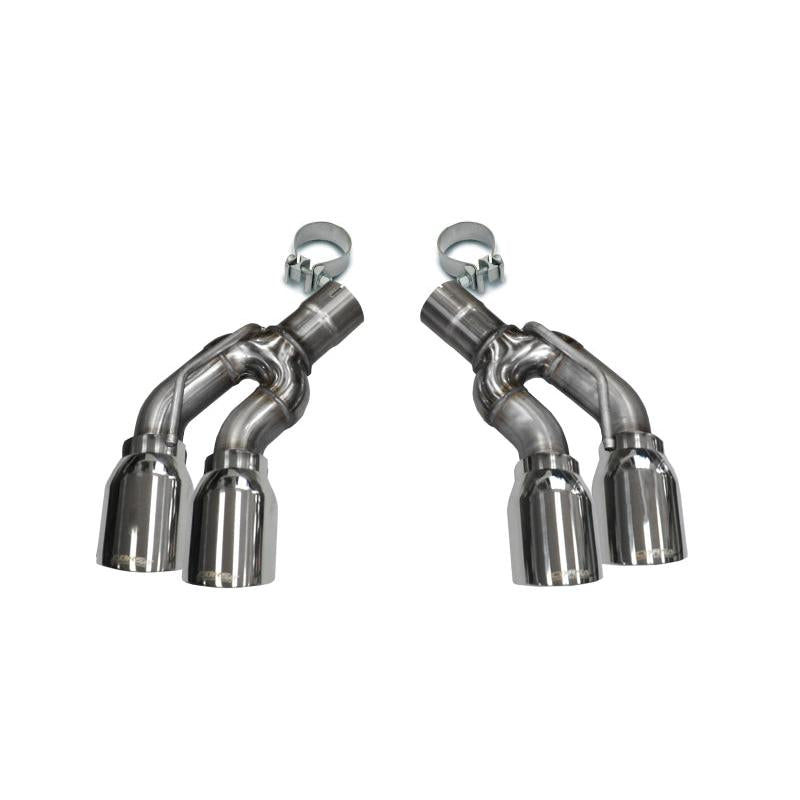Corsa 2016-2019 Cadillac CTS-V 2.75in Inlet / 4.0in Outlet Polished Tip Kit (For Corsa Exhaust Only)-SR1 Performance
