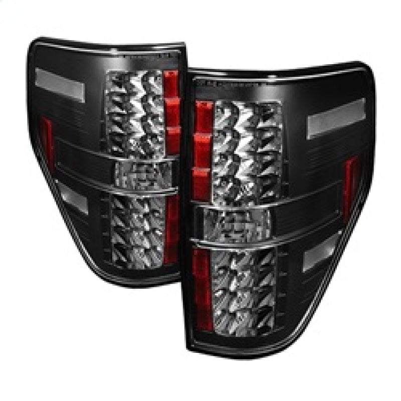 Spyder Ford F150 09-14 LED Tail Lights Black ALT-YD-FF15009-LED-BK-SR1 Performance