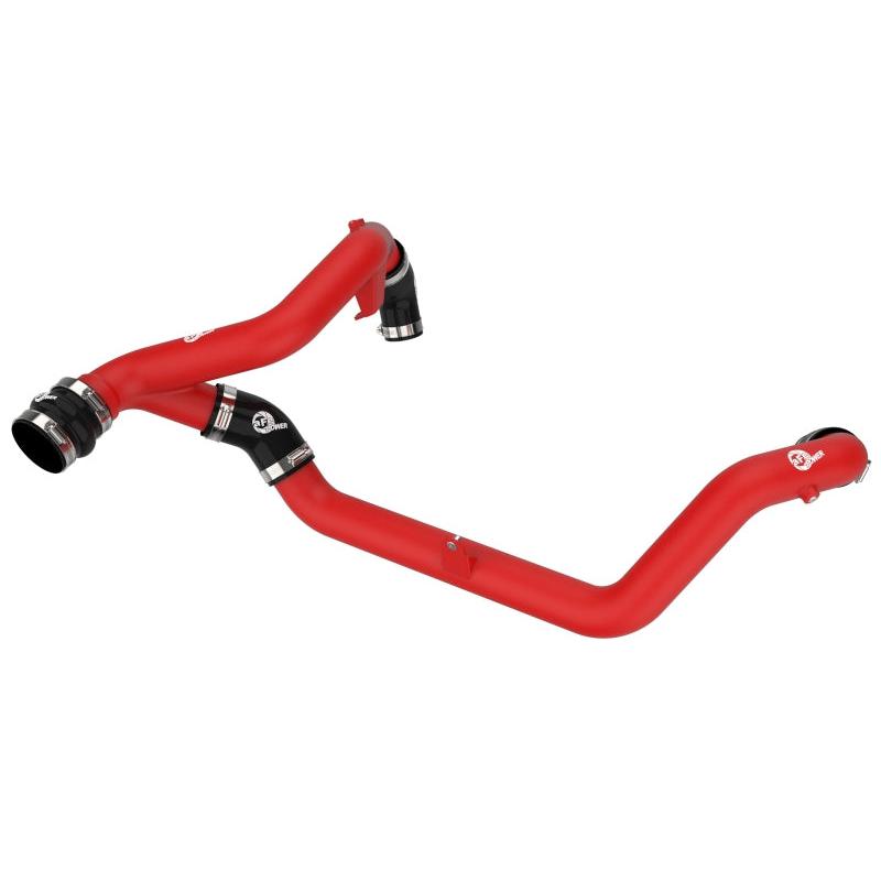 aFe BladeRunner 2 1/4in Intercooler Hot Side Charge Pipe 22-23 Ford Explorer V6-3.0L (tt) - Red-SR1 Performance