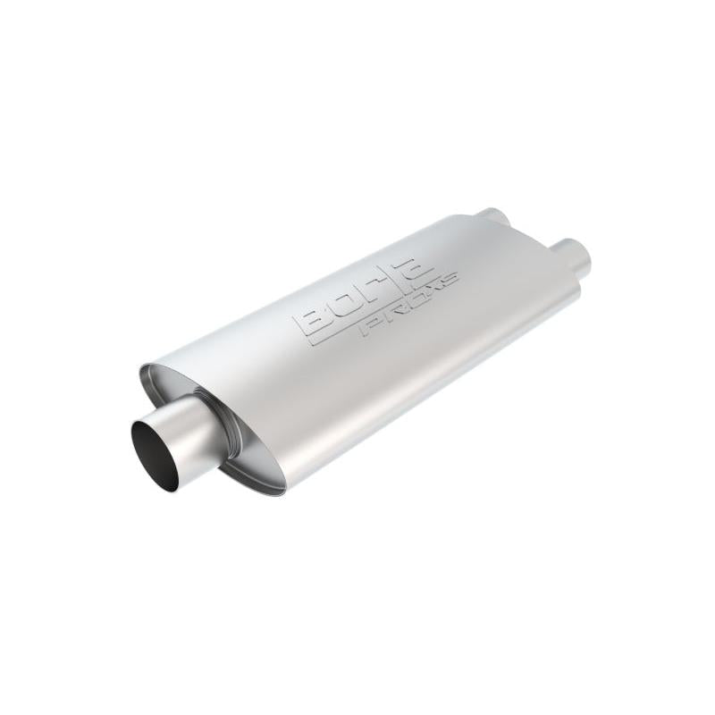 Borla 3in Inlet/Dual 2.25in Outlet Center/Dual Oval ProXS Muffler-SR1 Performance