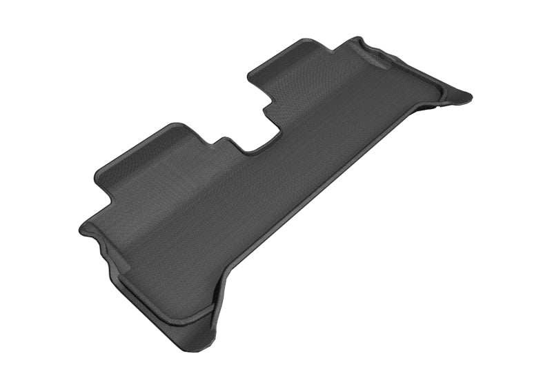 3D MAXpider 2017-2020 Chevrolet Bolt Ev Kagu 2nd Row Floormats - Black-SR1 Performance