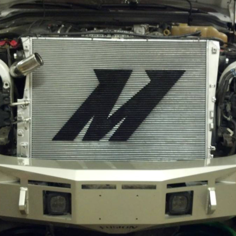 Mishimoto 2008-2010 Ford 6.4L Powerstroke Aluminum Radiator - Version 2