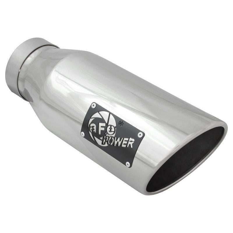 aFe MACHForce XP 4in Exhausts Cat-Back SS w/ Polished Tips 14-17 Dodge Ram 2500 V8-6.4L Hemi-SR1 Performance