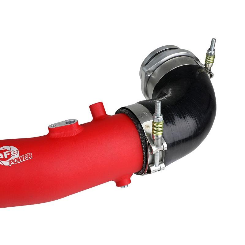 aFe 2020 Toyota Supra 3.0L 3in Red Intercooler Tube - Hot-SR1 Performance