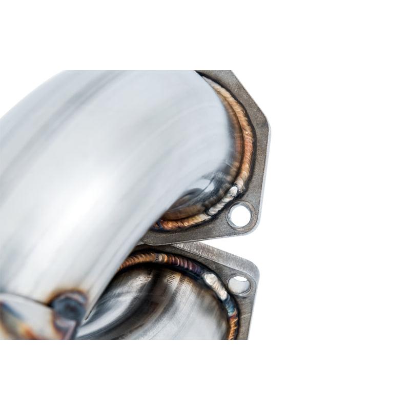 AWE Tuning Audi B9 S5 Sportback Track Edition Exhaust - Non-Resonated (Silver 102mm Tips)-SR1 Performance