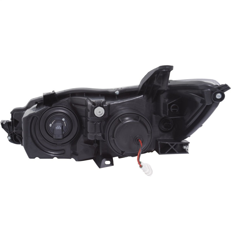 ANZO Projector Headlights With Plank Style Design Black w/Amber 15-16 Toyota Camry (4DR)-SR1 Performance