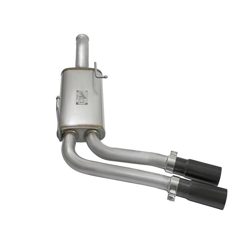 aFe Rebel Series CB Middle-Side Exit SS Exhaust w/ Black Tips 09-16 GM Silverado/Sierra V6/V8-SR1 Performance