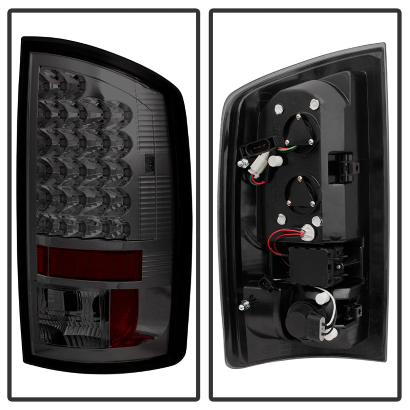 Spyder Dodge Ram 07-08 1500/Ram 07-09 2500/3500 LED Tail Lights Smoke ALT-YD-DRAM06-LED-SM-SR1 Performance