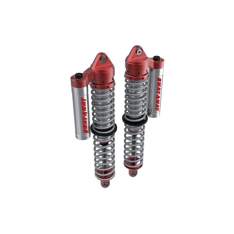 aFe 17-19 Polaris RZR 925/1000cc Sway-A-Way 2.5 Front Coilover Kit w/ PB Reservoirs and Comp Adj-SR1 Performance