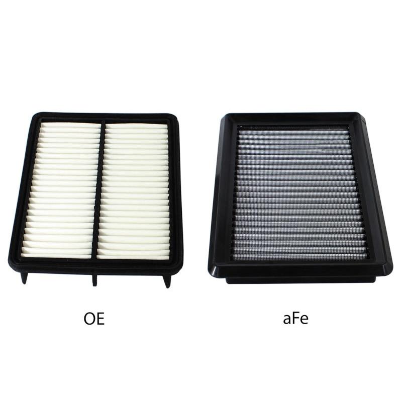 aFe MagnumFLOW OEM Replacement Air Filter Pro DRY S 2014 Mazda 3 L4 2.0L/2.5L-SR1 Performance