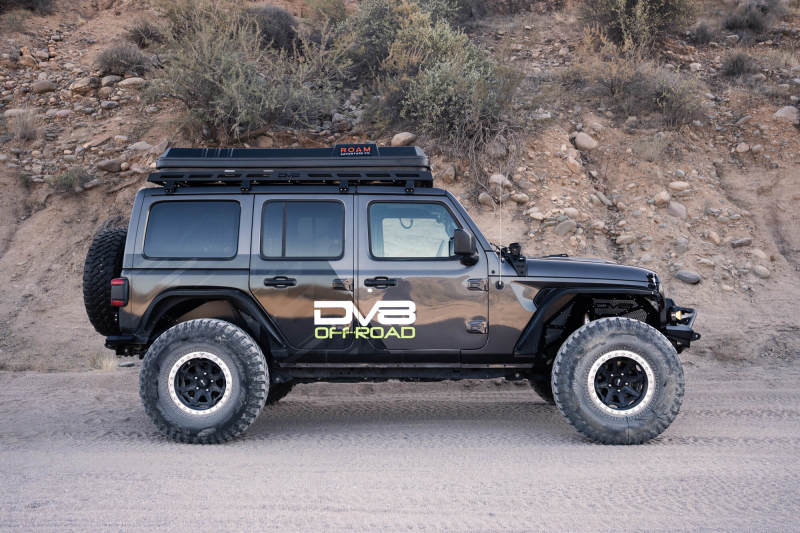 DV8 Offroad Spec Series Front Bumper for Jeep Wrangler JL & Gladiator JT – Heavy-Duty Winch-Ready Off-Road Protection