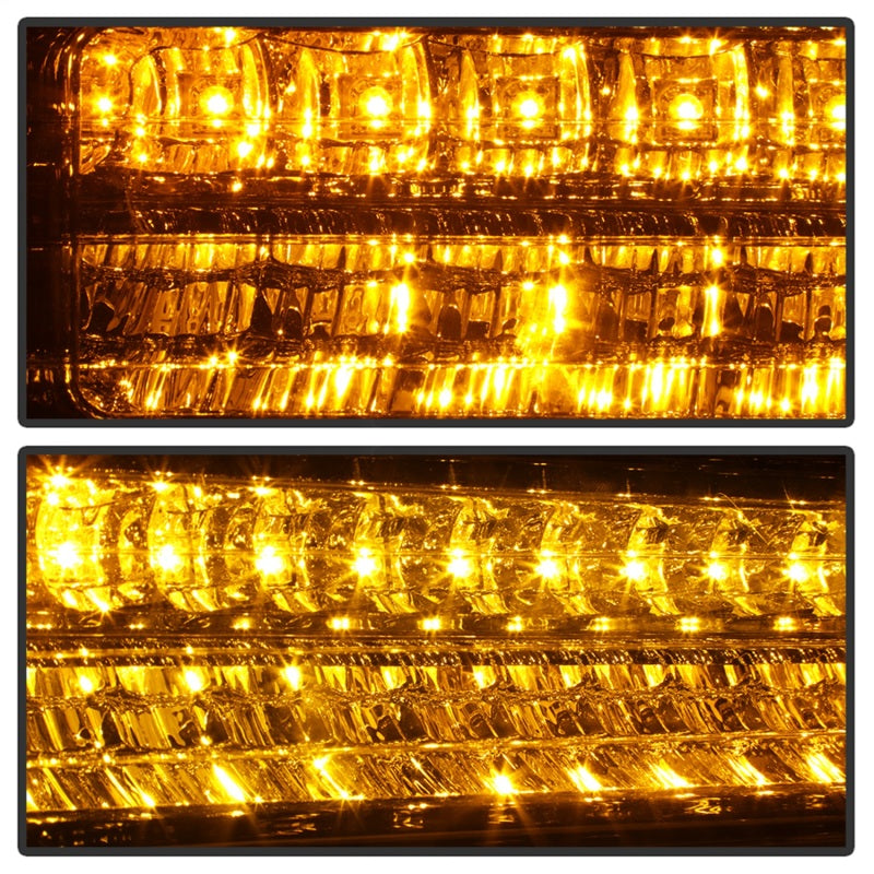 Xtune 92-94 Blazer Full Size Corner/LED Bumper Headlights Chrome HD-JH-CCK88-LED-AM-C-SET-SR1 Performance