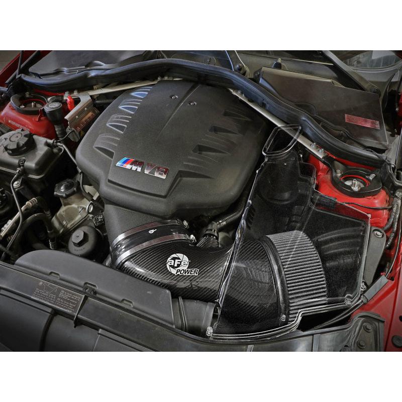aFe MagnumFORCE Carbon Fiber Air Intake System Stage-2 Pro DRY S 08-13 BMW M3 (E9X) V8 4.0L-SR1 Performance