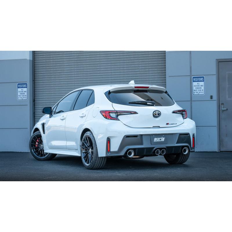 Borla 23-24 Toyota GR Corolla ATAK Cat Back System-SR1 Performance