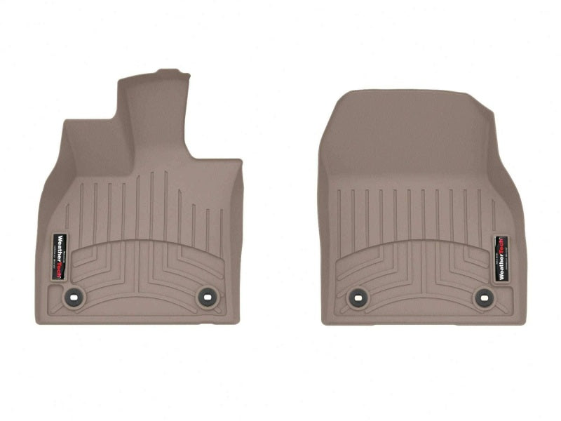 WeatherTech 23-24 Lexus RZ450e Front FloorLiner DigitalFit Tan Part 4518231
