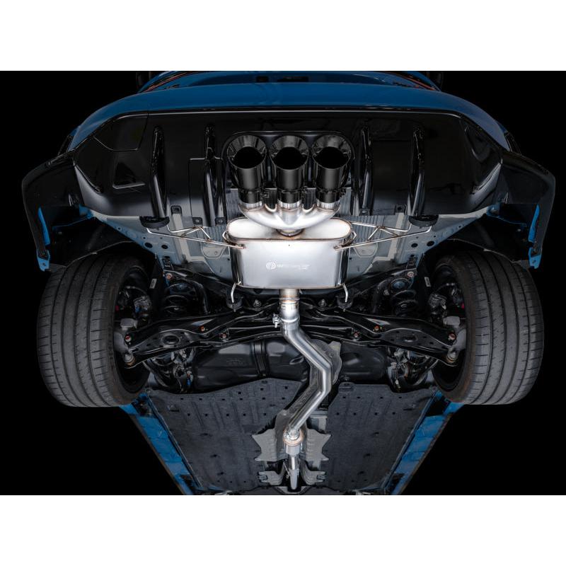 AWE Tuning 2023 Honda Civic Type R FL5 Touring Edition Exhaust w/ Triple Diamond Black Tips-SR1 Performance