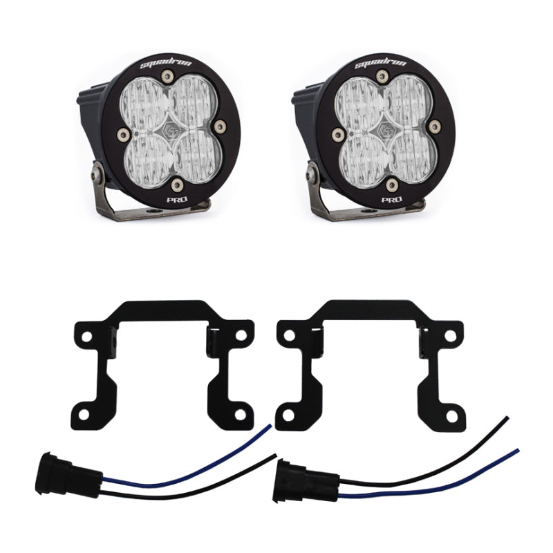 Baja Designs 2019+ Ram 2500/3500 Big Horn Sports Fog Pocket Kit W/C - Clear-SR1 Performance