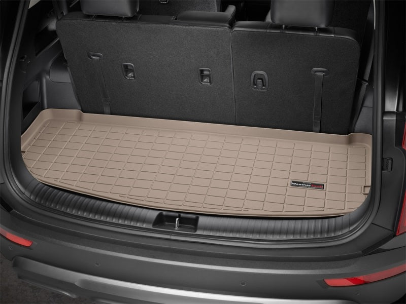 WeatherTech 2020+ Kia Telluride Cargo Liners - Tan for Complete Trunk & Cargo Area Protection