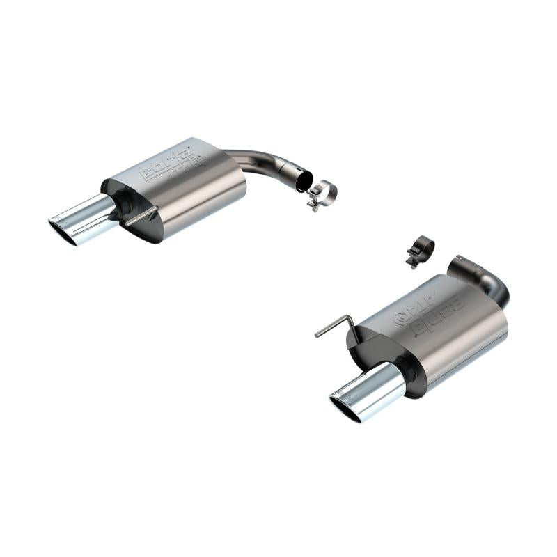 Borla 2024 Ford Mustang GT 5.0L V8 w/o Active Exhaust ATAK Axle-Back Exhaust System-SR1 Performance