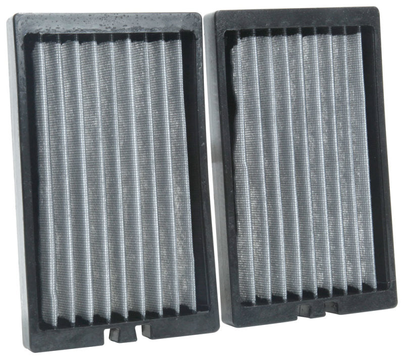 K&N 2018 Jeep Wrangler JL 2.0L/3.6L Cabin Air Filter - 2 Per Box-SR1 Performance