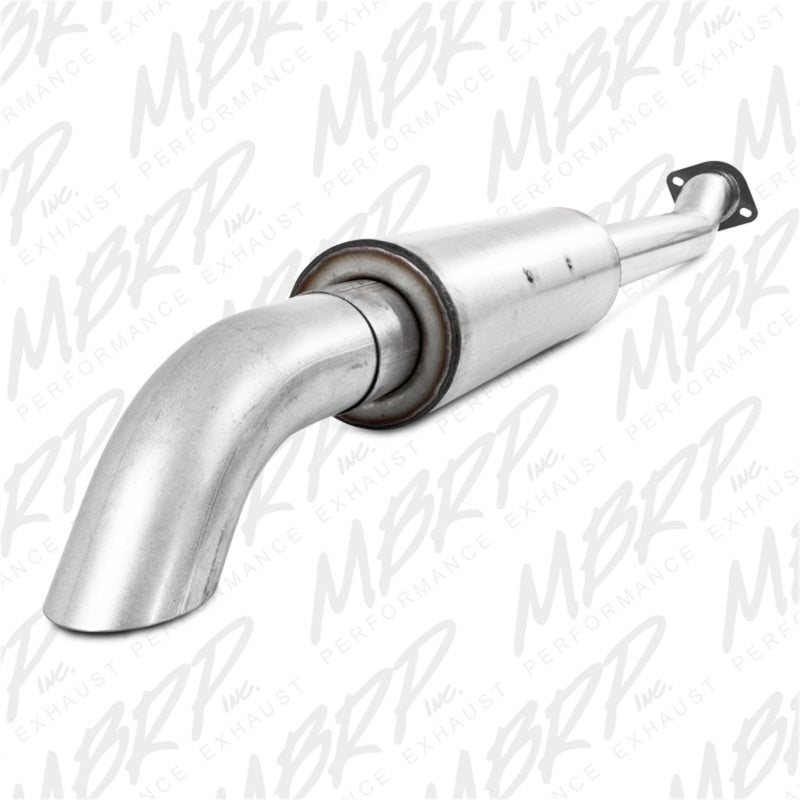 MBRP 11-12 Ford F-150 SVT Raptor 6.2L EC-SB/CC-SB 3.5in Cat Back Single Turn Down Alum Exhaust-SR1 Performance