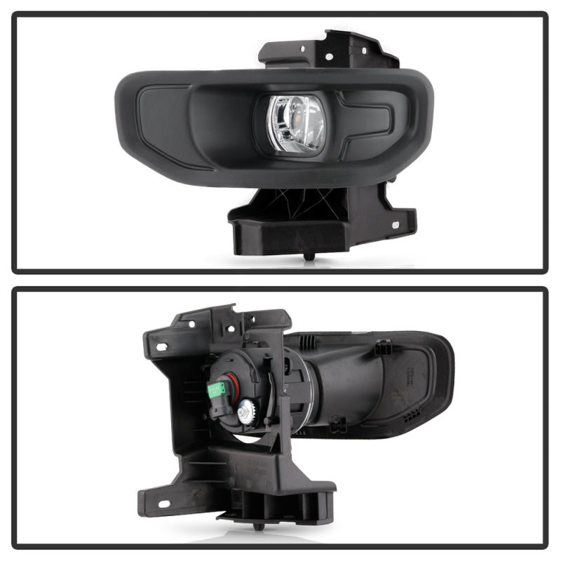 Spyder 19-20 Dodge Ram 1500 OEM Style Fog Lights w/Universal Switch- Clear (FL-DR19-C)-SR1 Performance