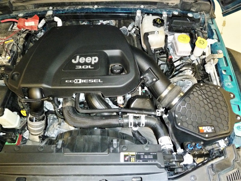K&N 20-21 Jeep Wrangler V6-3.0L DSL Aircharger Performance Intake-SR1 Performance