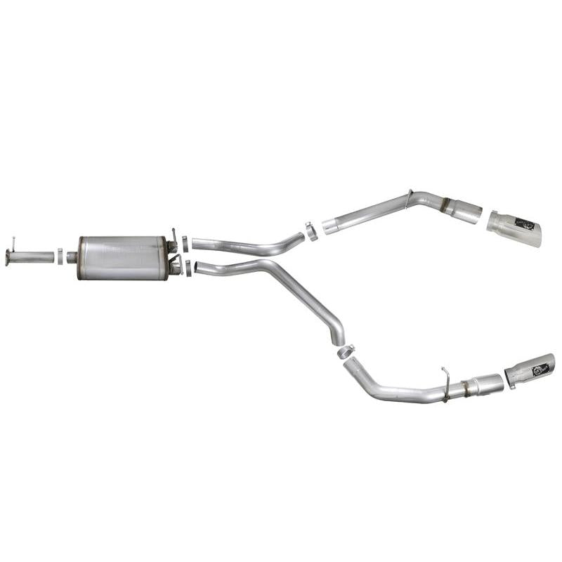 aFe MACH Force-Xp 3in 409 SS Cat-Back Exhaust 2019 RAM 1500 V8-5.7L w/ Polished Tip-SR1 Performance