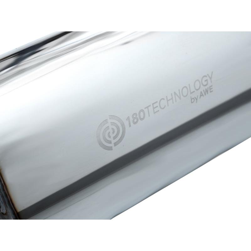 AWE 2023-2024 Toyota GR Corolla Touring Edition Catback Exhaust - Chrome Silver Tips-SR1 Performance