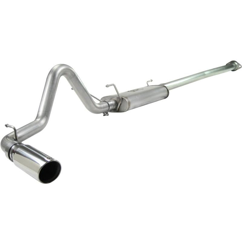 aFe MACHForce XP 2.5in 409SS Cat Back Exhaust w/ 304SS Polished Tip 05-13 Toyota Tacoma V6 4.0L-SR1 Performance