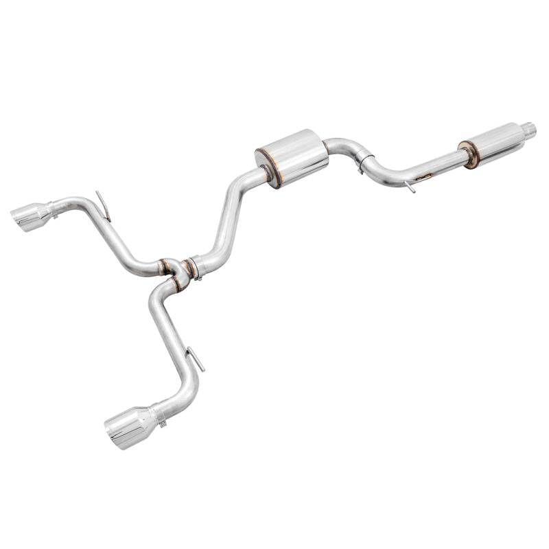 AWE Tuning Volkswagen GTI MK7.5 2.0T Touring Edition Exhaust w/Chrome Silver Tips 102mm-SR1 Performance