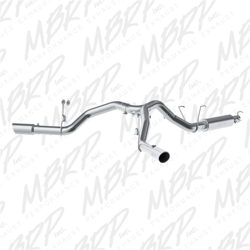 MBRP 14-16 Ram 2500 6.4L 4in 409 SS Dual Side Split Outlet Cat Back Exhaust-SR1 Performance