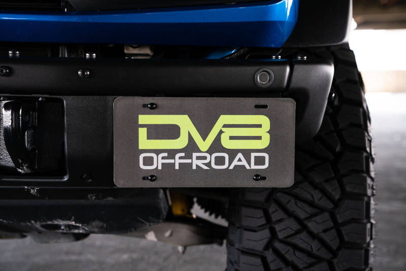 DV8 Offroad Ford Bronco Side Front License Plate Relocation Bracket - Part LPBR-02