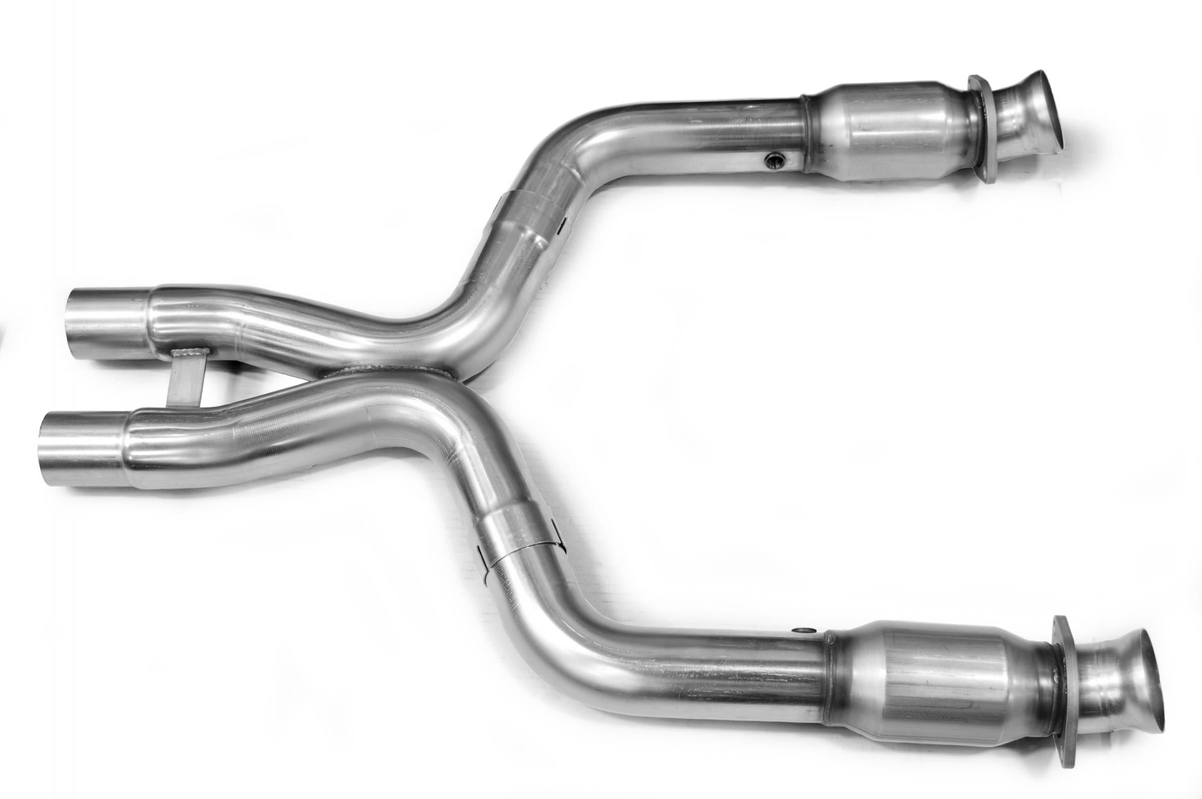 1-3/4" Header and GREEN (X) Connection Kit. 2007-2010 Shelby GT500 5.4L 4V