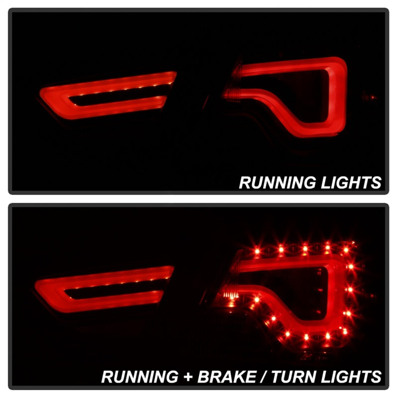 xTune 14-18 Chevy Impala (Excl 14-16 Limited) LED Tail Lights - Black Smoke (ALT-JH-CIM14-LBLED-BSM)-SR1 Performance