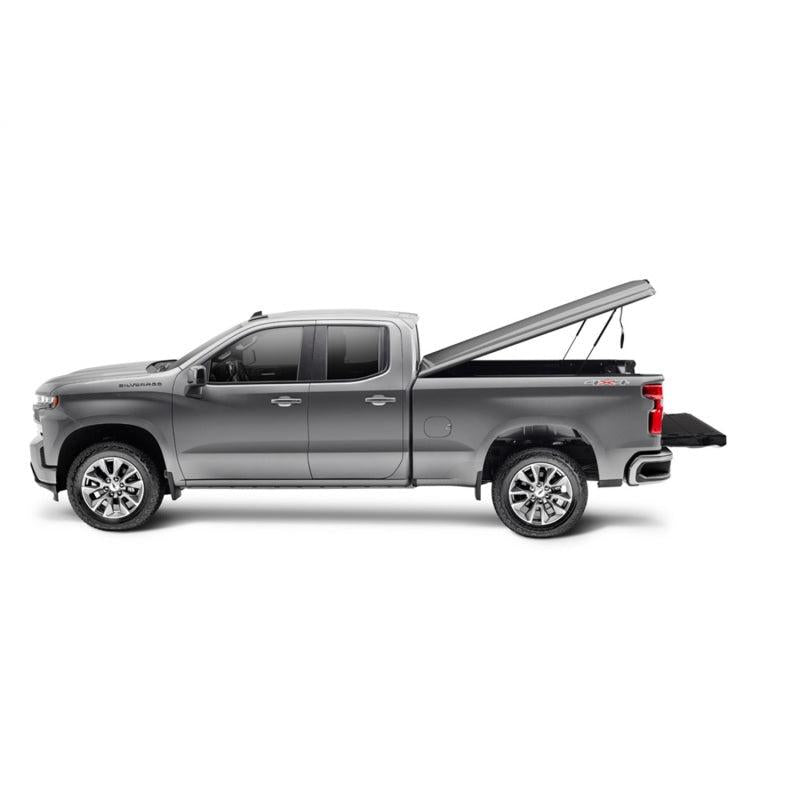 UnderCover 19-20 GMC Sierra 1500 (w/ MultiPro TG) 5.8ft Elite LX Bed Cover - Satin Steel Metallic